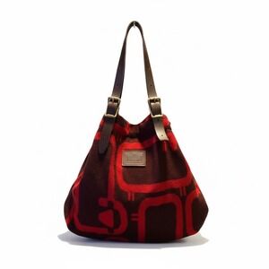 Vintage Woolrich Wool Blanket Bucket Bag‎ Made in USA Frost River Americana